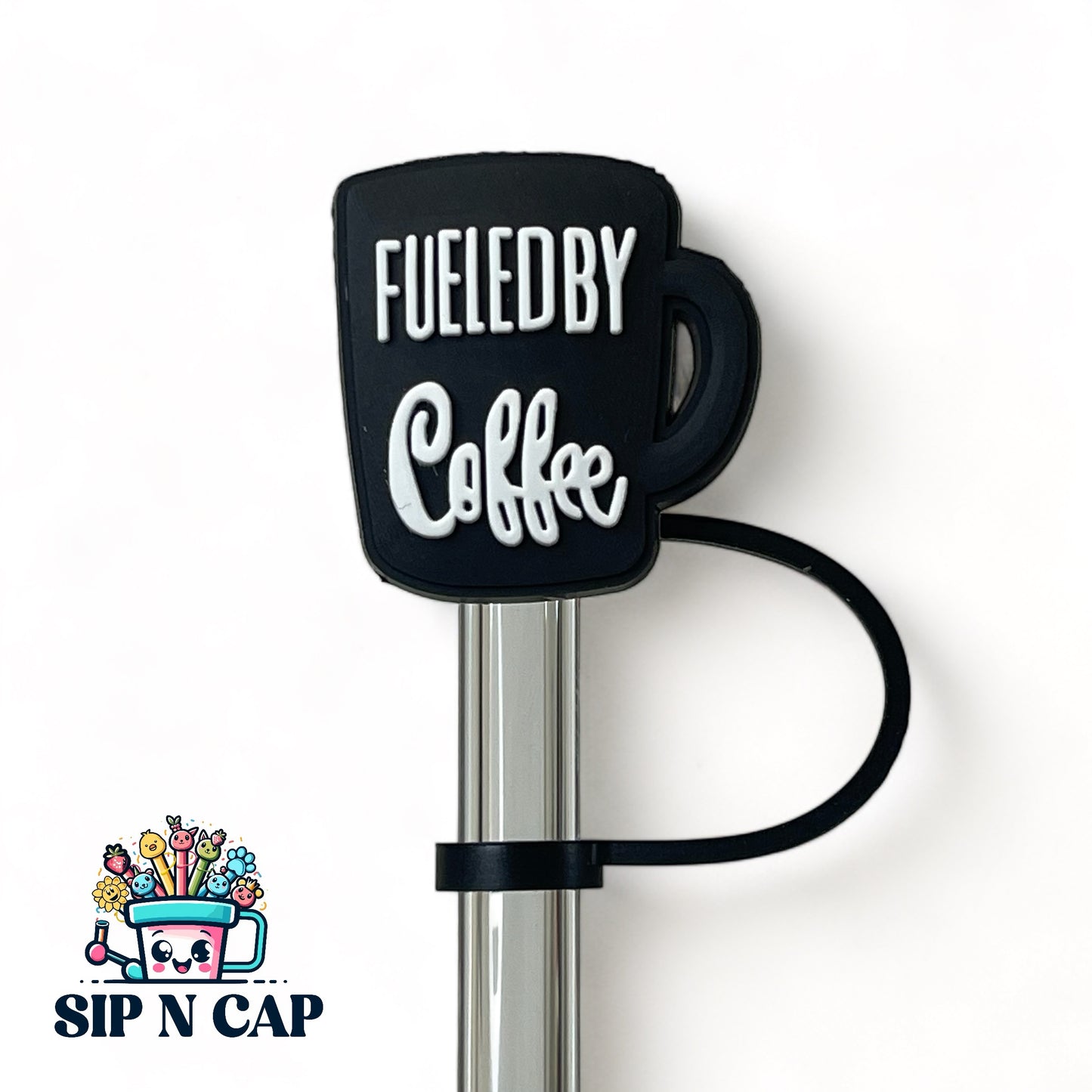 Coffee Quotation Straw Topper