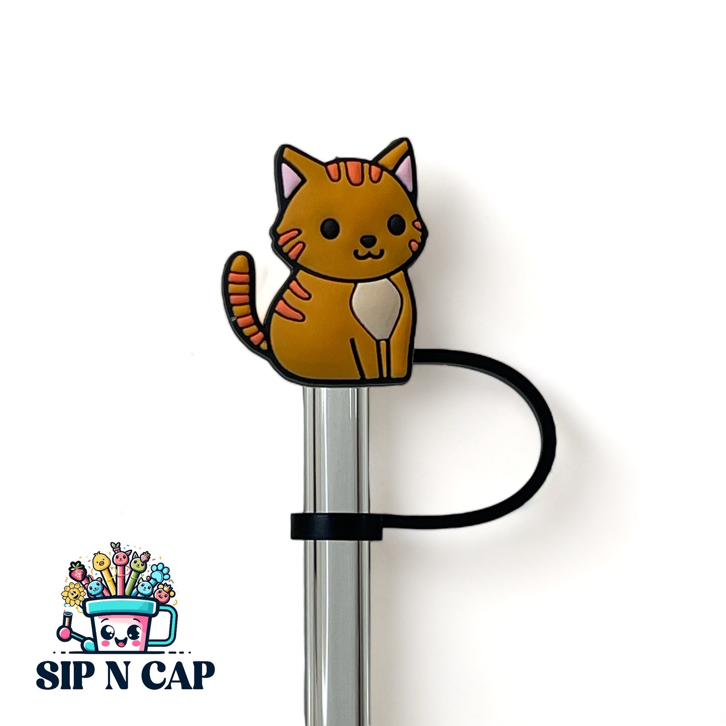 Cat Straw Topper
